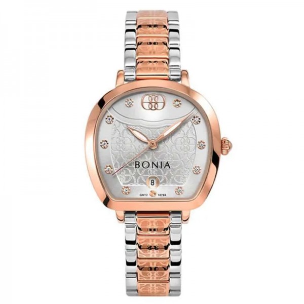Bonia BNB10765-2617 Silver Rosegold Bonia BNB10765-2617 Silver Rosegold