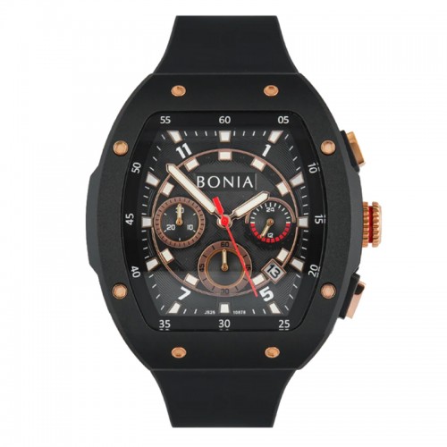 Bonia BNB10878-1932C Black Rosegold