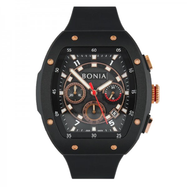 Bonia BNB10878-1932C Black Rosegold