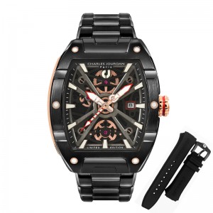 Charles Jourdan CJ04-1032LE Black Rosegold Ultra Automatic Limited Edition
