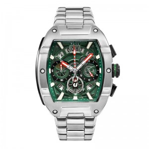 Charles Jourdan CJ1120-3392C Silver Green Chronograph