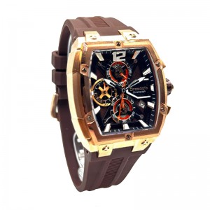 Crocodile CM-051D34F Rosegold Brown