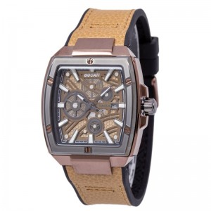  Ducati DTWGB0000702 Brown Canvas Rubber Strap