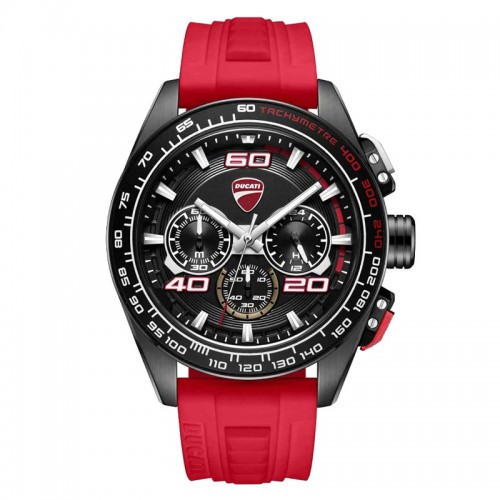  Ducati DTWGO0001701 Black Red Rubber