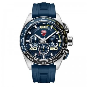  Ducati DTWGO0001705 Silver Blue Rubber