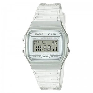 Casio F-91WS-7DF Transparant