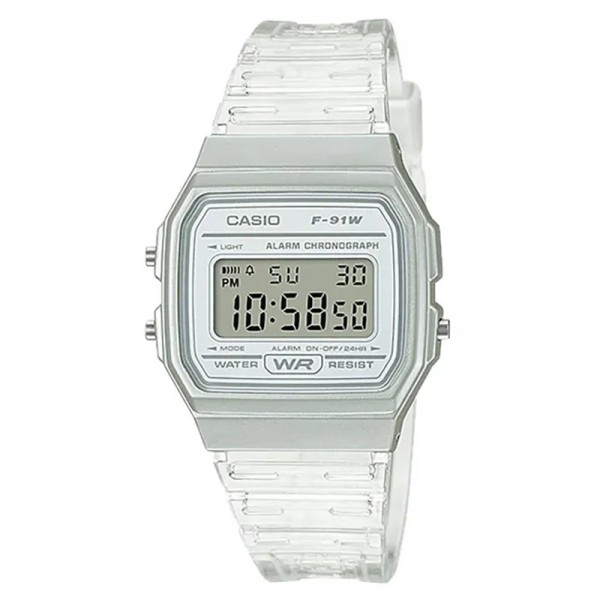 Casio F-91WS-7DF Transparant