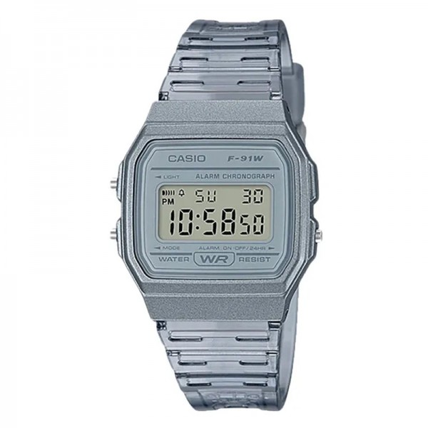 Casio F-91WS-8DF Light Grey