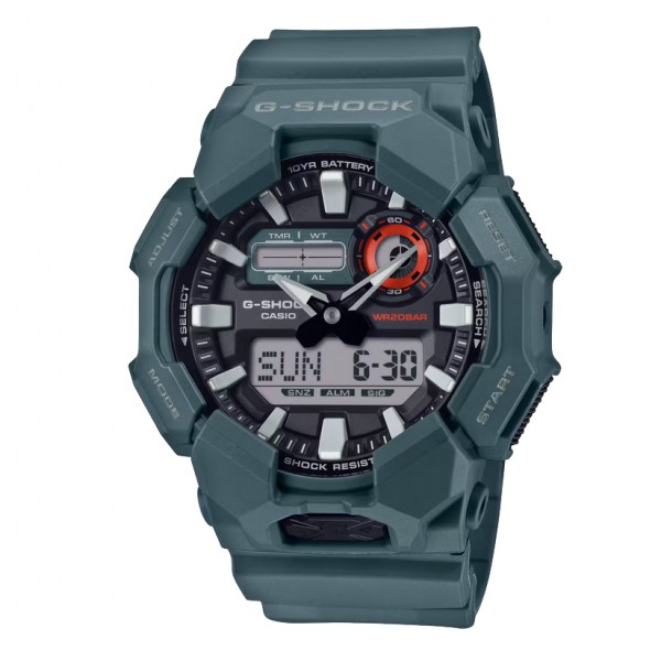 Casio Gshock GA-010-2ADR Blue Green