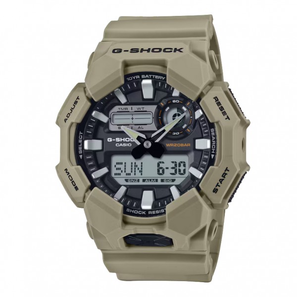 Casio Gshock GA-010-5ADR Khaki