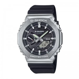 Casio G-Shock GBM-2100-1ADR Silver Black Rubber