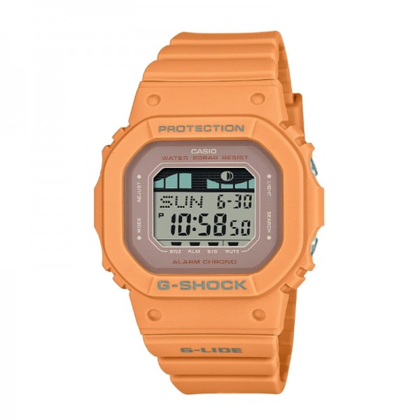 Casio Baby G GLX-S5600-4DR Orange Rubber ITZY G-Lide