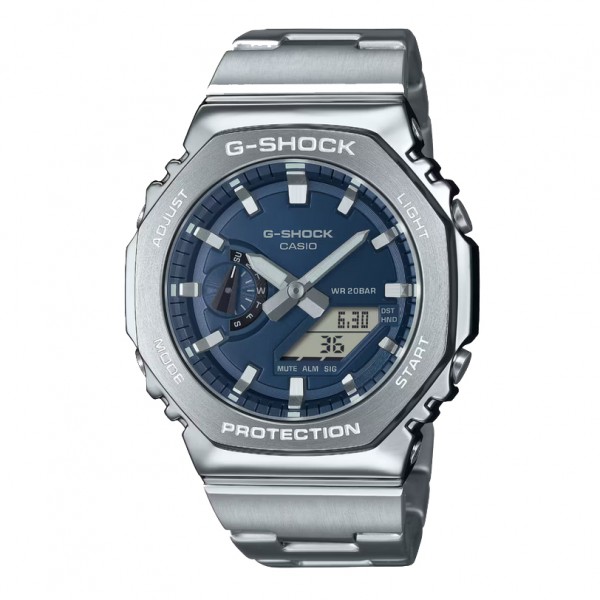 Casio Gshock GM-2110D-2BDR G-Steel CasiOak Blue Navy