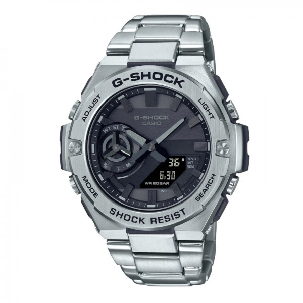 Casio Gshock GST-B500D-1A1DR G Steel Solar Black