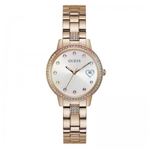 Guess GW0657L3 Three of Hearts Rosegold White Love