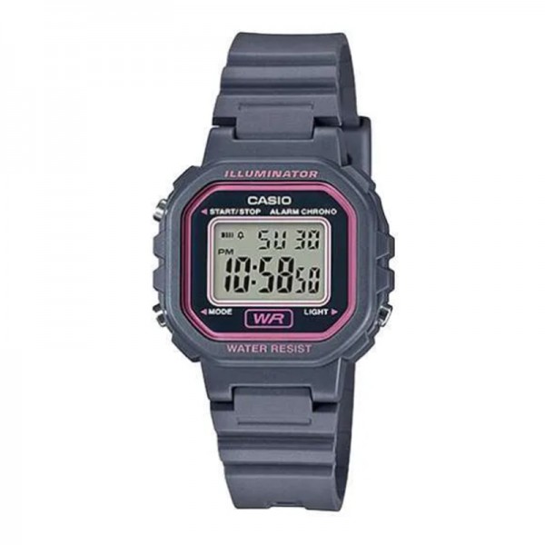 Casio LA-20WH-8ADF Grey Pink Resin