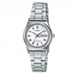 Casio LTP-V006D-7BUDF Silver White Steel