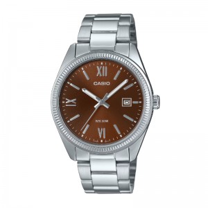 Casio MTP-1302DD-5AVDF Silver Brown