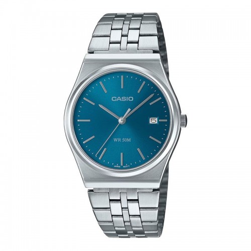 Casio MTP-B145D-2A2VDF Silver Blue Man