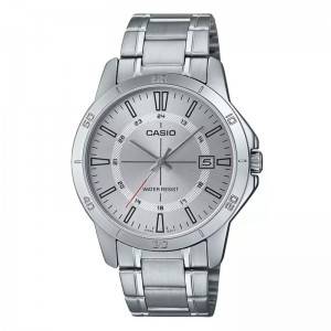 Casio MTP-V004D-7CUDF Silver White Man Steel