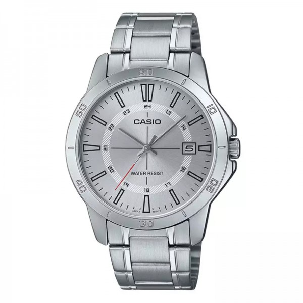 Casio MTP-V004D-7CUDF Silver White Man Steel