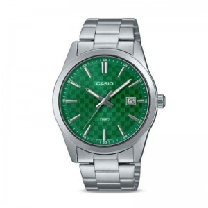Casio MTP-VD03D-3A1UDF Silver Green Steel