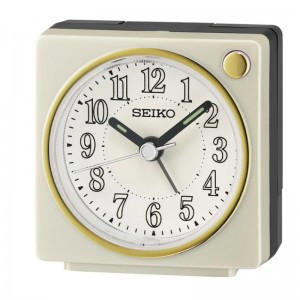 JAM MEJA WEKER SEIKO QHE197W Gold