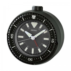 Jam Meja Weker Seiko QHE207K Black