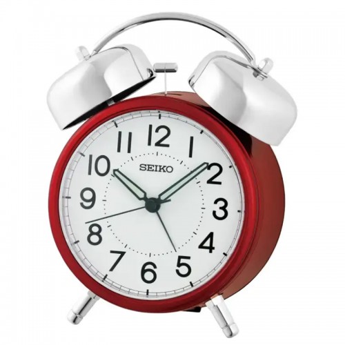 Jam Meja Weker Seiko QHK063R Red