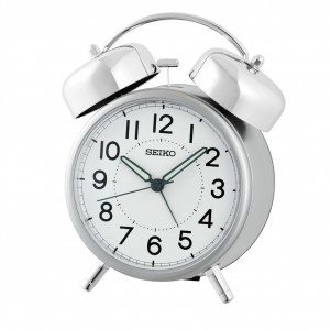 Jam Meja Weker Seiko QHK063S Silver