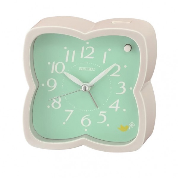 Jam Meja Weker Seiko QHP009W Green