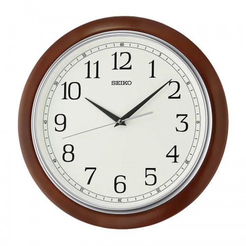 Jam Dinding Seiko QXA813B Brown Case