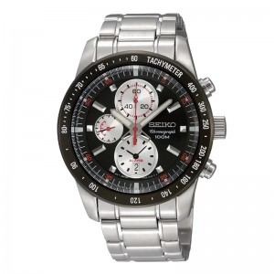Seiko SNAD89 SNAD89P1 Silver Black