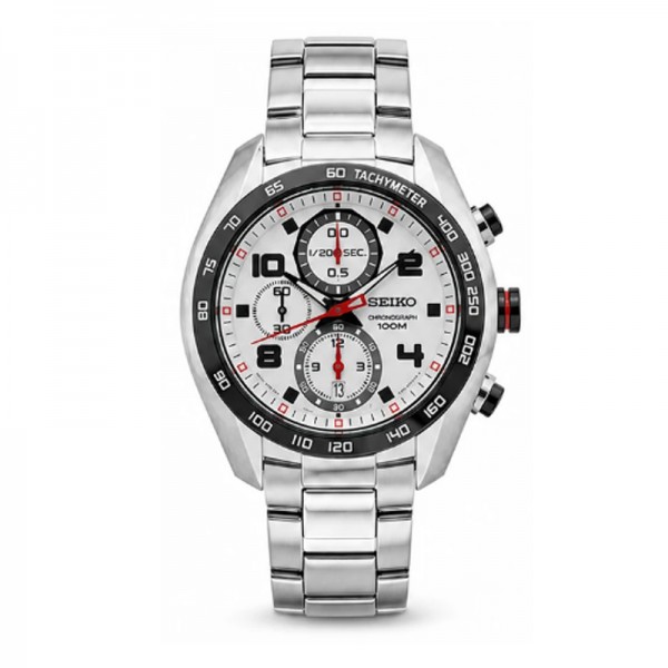 Seiko SNDD33 SNDD33P1 Silver White