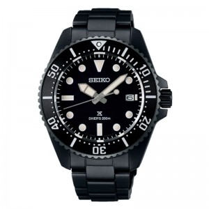Seiko SNE599P1 Solar Diver 200m Full Black