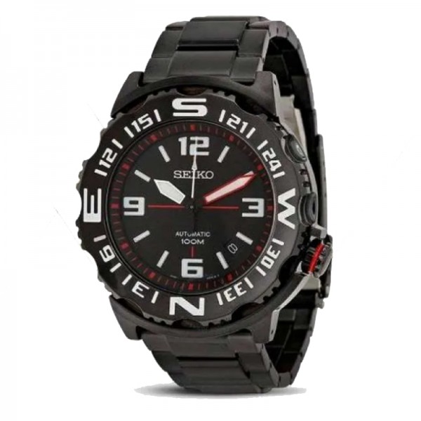 Seiko SRP447K1 Black Automatic 100m