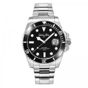 Valentino Rudy VR137-1336 Silver Black Sapphire