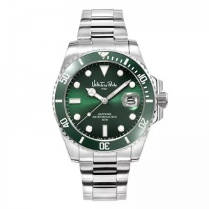 Valentino Rudy VR137-1396 Silver Green Sapphire