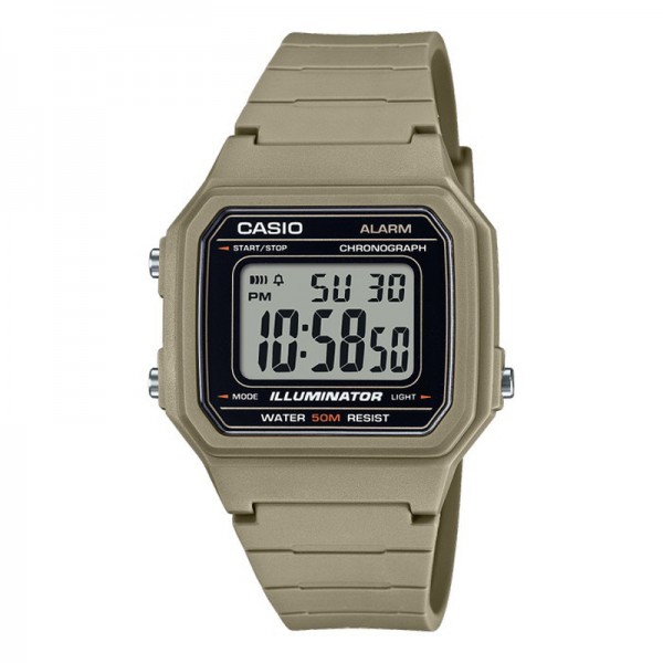 Casio W-217H-5AVDF Ivory Resin