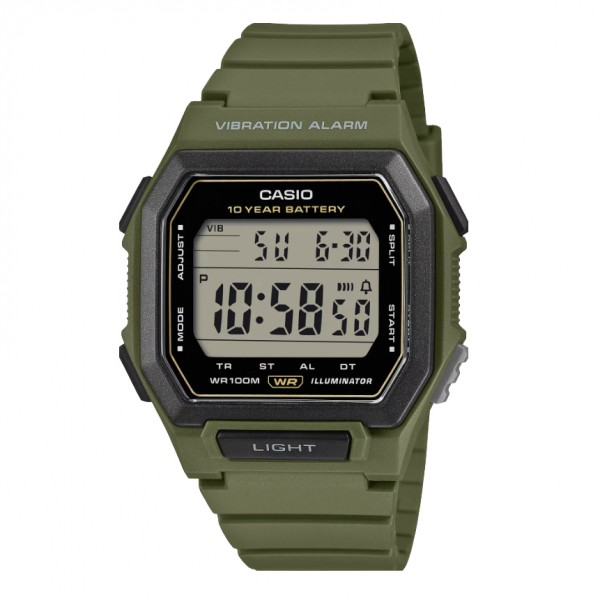 Casio W-738H-3AVDF Green