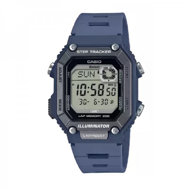 CASIO WS-B1000-2AVDF Light Blue Rubber CASIO WS-B1000-2AVDF Light Blue Rubber