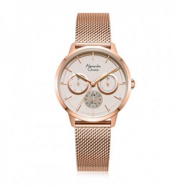 Alexandre Christie AC 2682 Rosegold Light Grey BFBRGLG