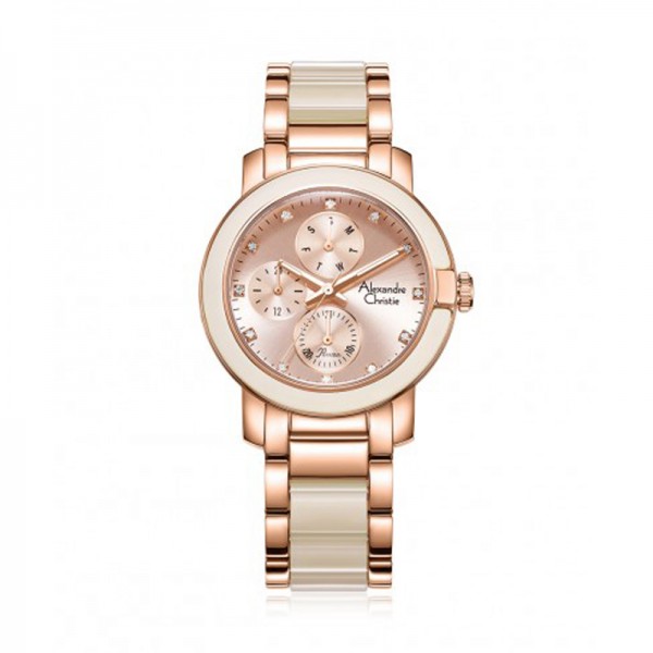 Alexandre Christie AC 2993 Rosegold Ivory BFBRGLNIV