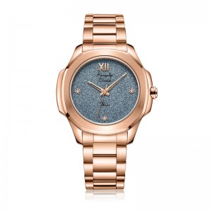 Alexandre Christie AC 2A28 Rosegold Blue Steel LHBRGBU