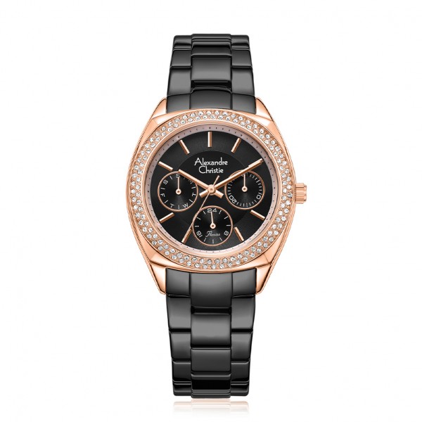 Alexandre Christie AC 2A36 Rosegold Black BFBBRBA