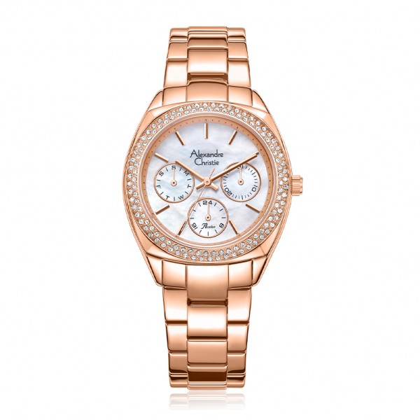 Alexandre Christie AC 2A36 Rosegold White BFBRGMS