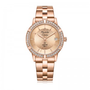 Alexandre Christie AC 2A82 Full Rosegold Lady LDBRGLN