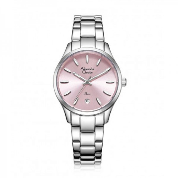 Alexandre Christie AC 2A84 SIlver Pink LDBSSLK