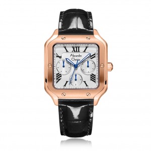 Alexandre Christie AC 2B18 Rosegold Black BFLRGSLBA Santos