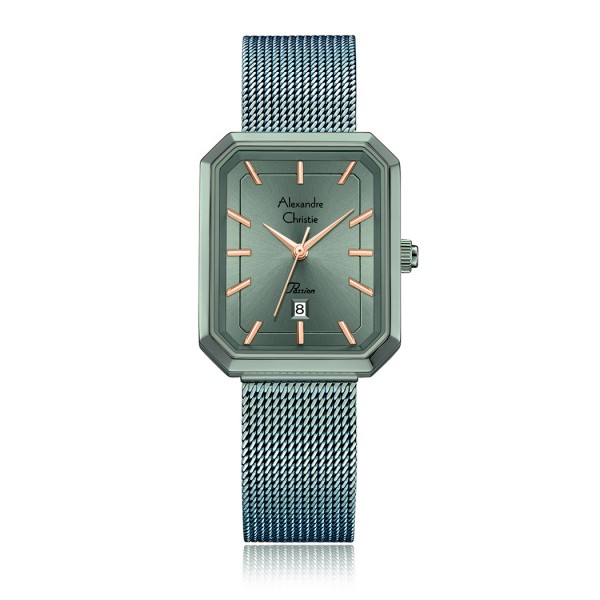 Alexandre Christie AC 2B29 Green Rosegold LDBGNGNRG